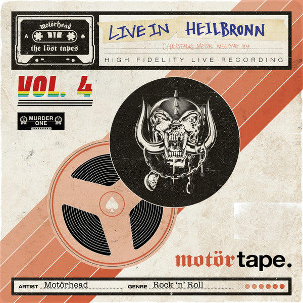 Mötorhead - The Löst Tapes Vol. 4 (Live In Heilbronn 1984) - Rock - 2lp | Grans Records