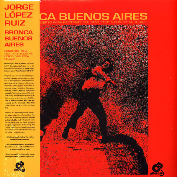Jorge López Ruiz – Bronca Buenos Aires - Jazz - lp | Grans Records